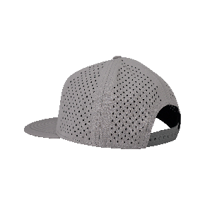 Chevron Golf Snapback Hat Grey